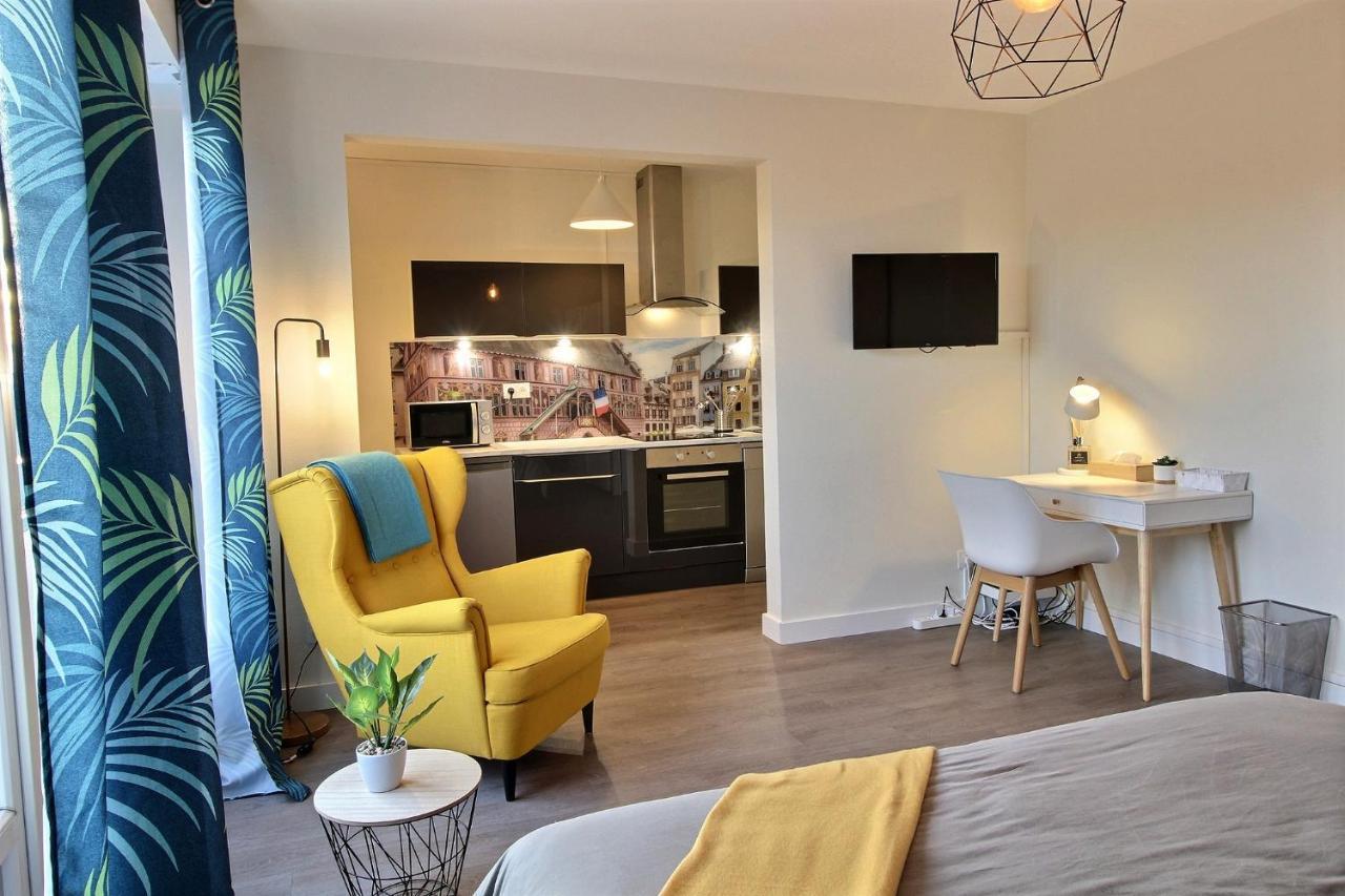 La Suite Panoramic - Parking - Gare - Centre-Ville Mulhouse Dış mekan fotoğraf